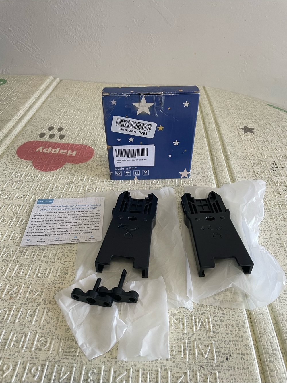 Fantovo Connector for UPPAbaby V1/V2/V3 Bassinet to Nuna TRIV…